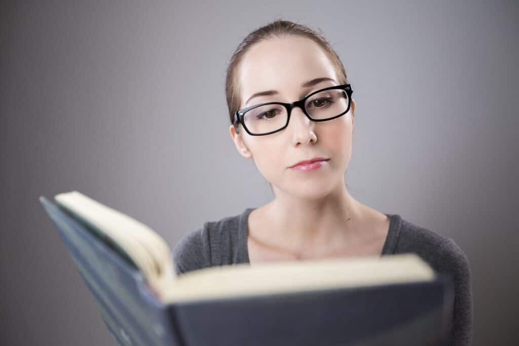 book, bezel, read